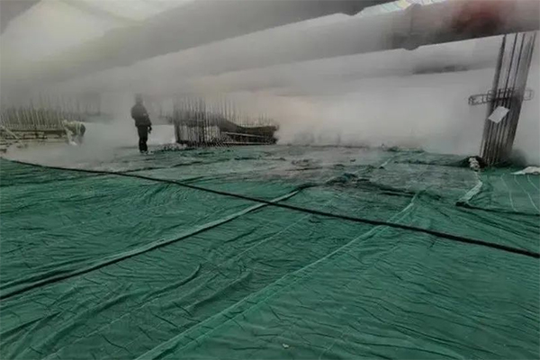 “蒸科技”首次亮相濟南地鐵，冬季混凝土砂漿低溫施工也不怕！